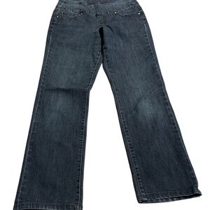 Jag Women's Blue Denim Medium Wash Bootcut Jeans Size 12